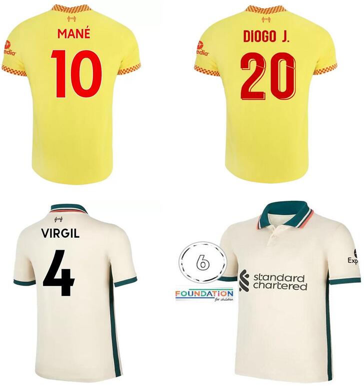 

size S-4XL Man kids kit 21 22 Soccer Jersey Thai Fans Football Shirts Thailand Club Team 2021 2022 Training uniforms Home Red Away yellowDWQA