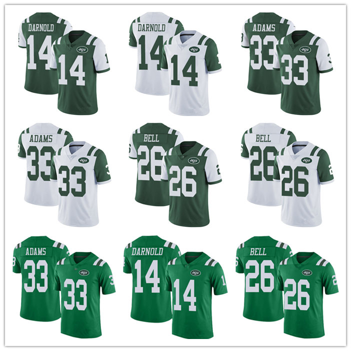 

New York''Jets''MEN WOMEN YOUTH Sam Darnold Le'Veon Bell Limited Road Jersey Football Vapor Untouchable, Black;red