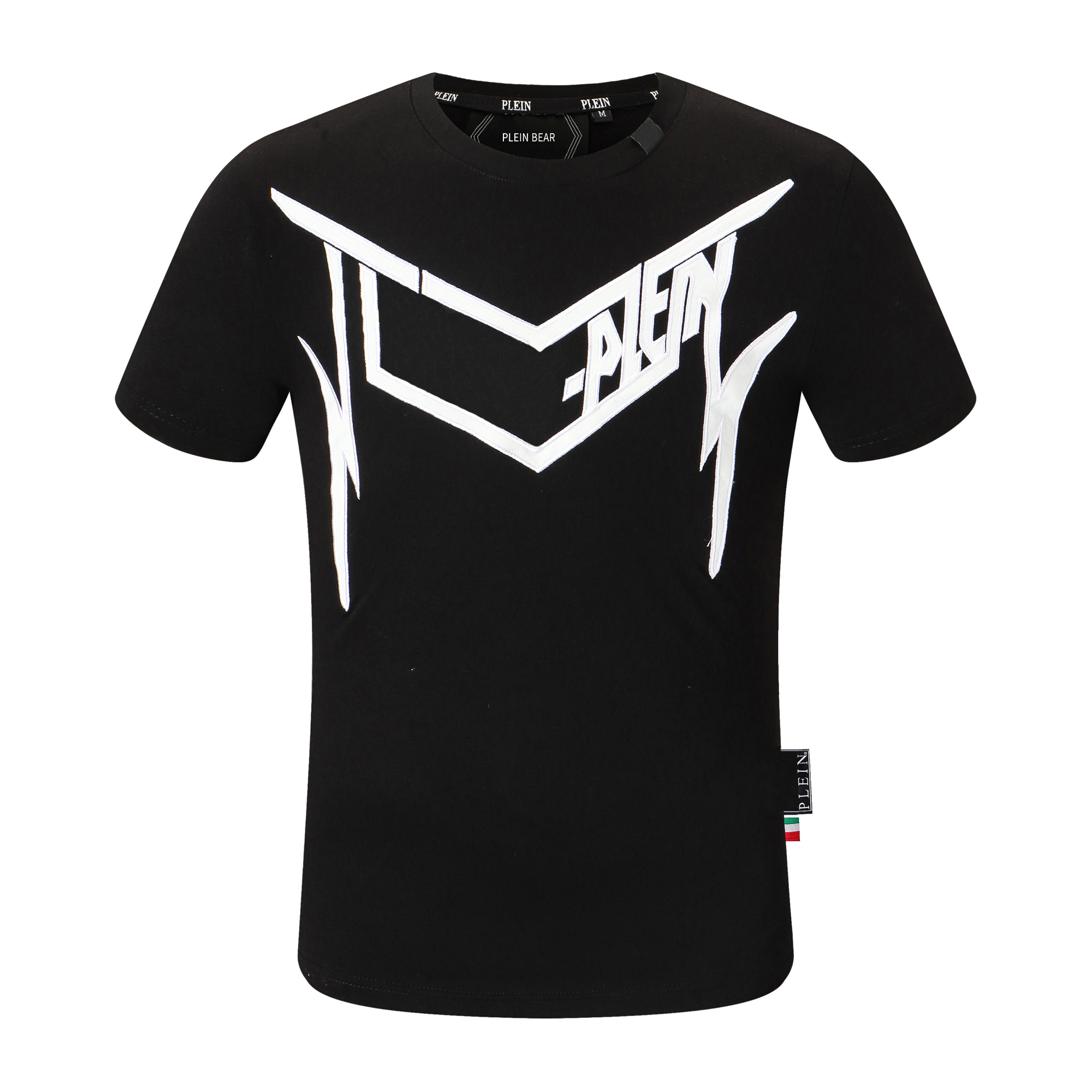 

PLEIN BEAR T SHIRT Mens Designer Tshirts Rhinestone Skull Men T-shirts Classical High Quality Hip Hop Streetwear Tshirt Casual Top Tees PB 16546, Black