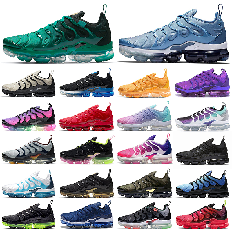 

Fashion tn plus running shoes men women Black Royal Atlanta Noble Red tns mens trainers outdoor sports sneakers Dropshipping, 39-47 pure platinum