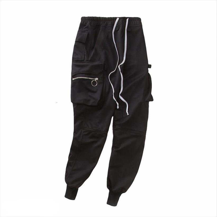 

arrival cotton full length hip women pants hop ribbon hole casual overalls us size, Black
