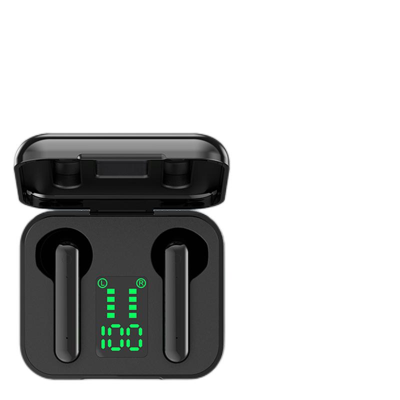 New X15 TWS F9 TWS Wireless Earphone LED Display 5.0 Bluetooth Earphone sport Gaming Headset Earbuds Running headphones With Mic-image-729169727