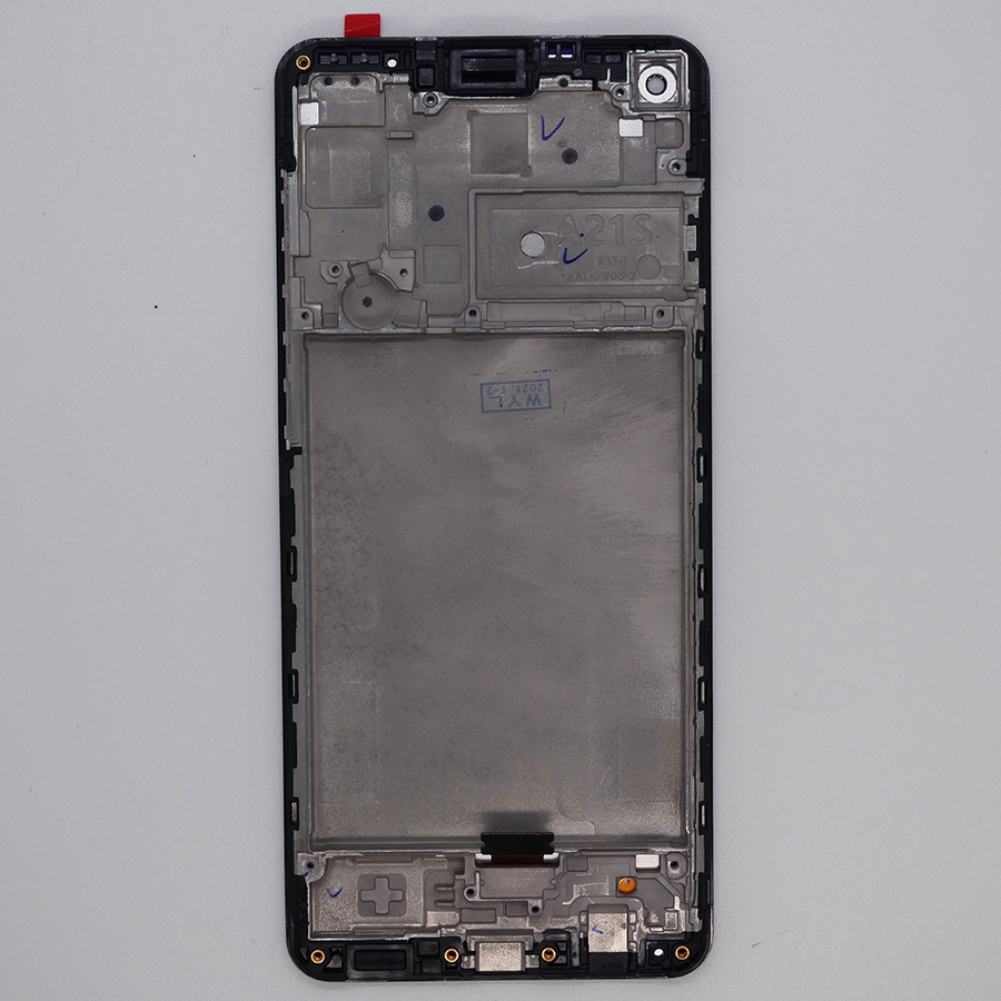 

LCD Display For Samsung Galaxy A21s A217 OEM AMOLED Screen Panels Digitizer Assembly Replacement With Frame