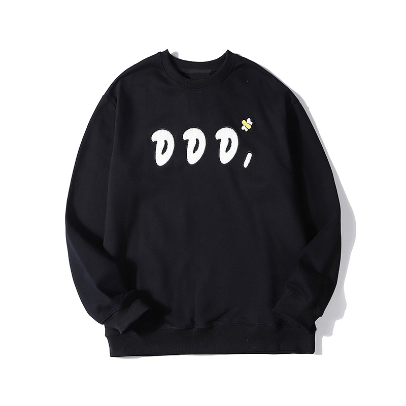 

2021 mens Designers autumn Winter hoodies Women Men Hoodies Womens Streetwear Hoodied Sweatshirts Pullover sweater, Black
