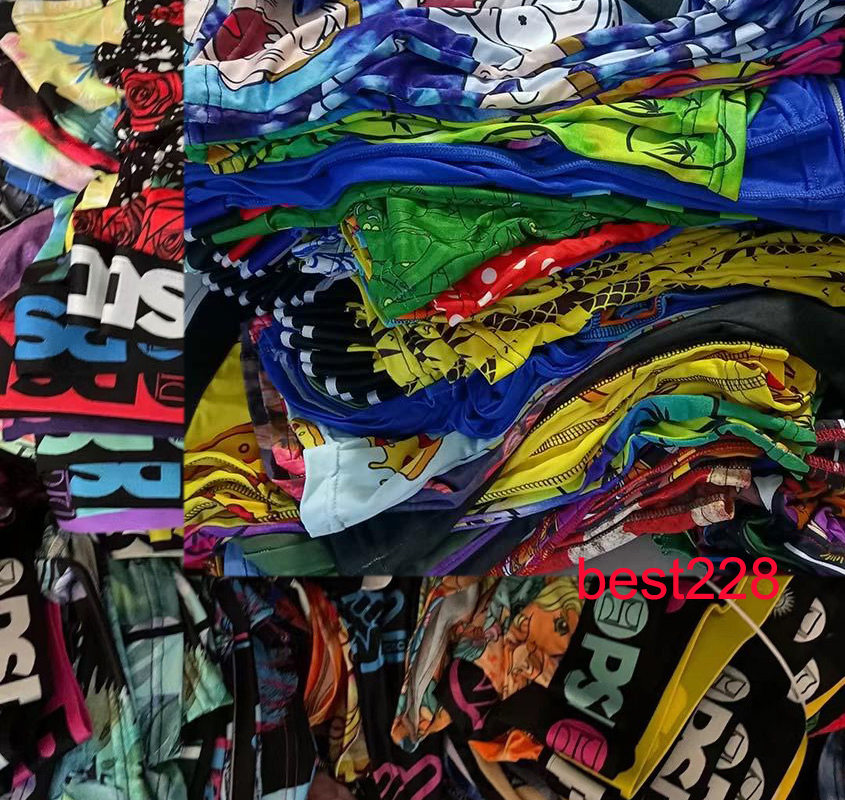 

Random styles printing underwear Men unisex boxers sports Floral hiphop skateboard street fashion streched legging MIX COLOR -2XL