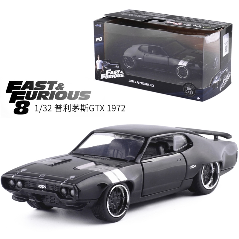 

Jada Diecast 1:32 Fast and Furious Alloy Car 1972 Plymouth GTX Metal Classic Model Street Race For Children Gift Collection