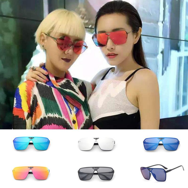 

Sunglasses Fashion Rimless Frame Eyeglasses UV400 Lens Mirrored Retro Designer Vintage Eyewear For Women