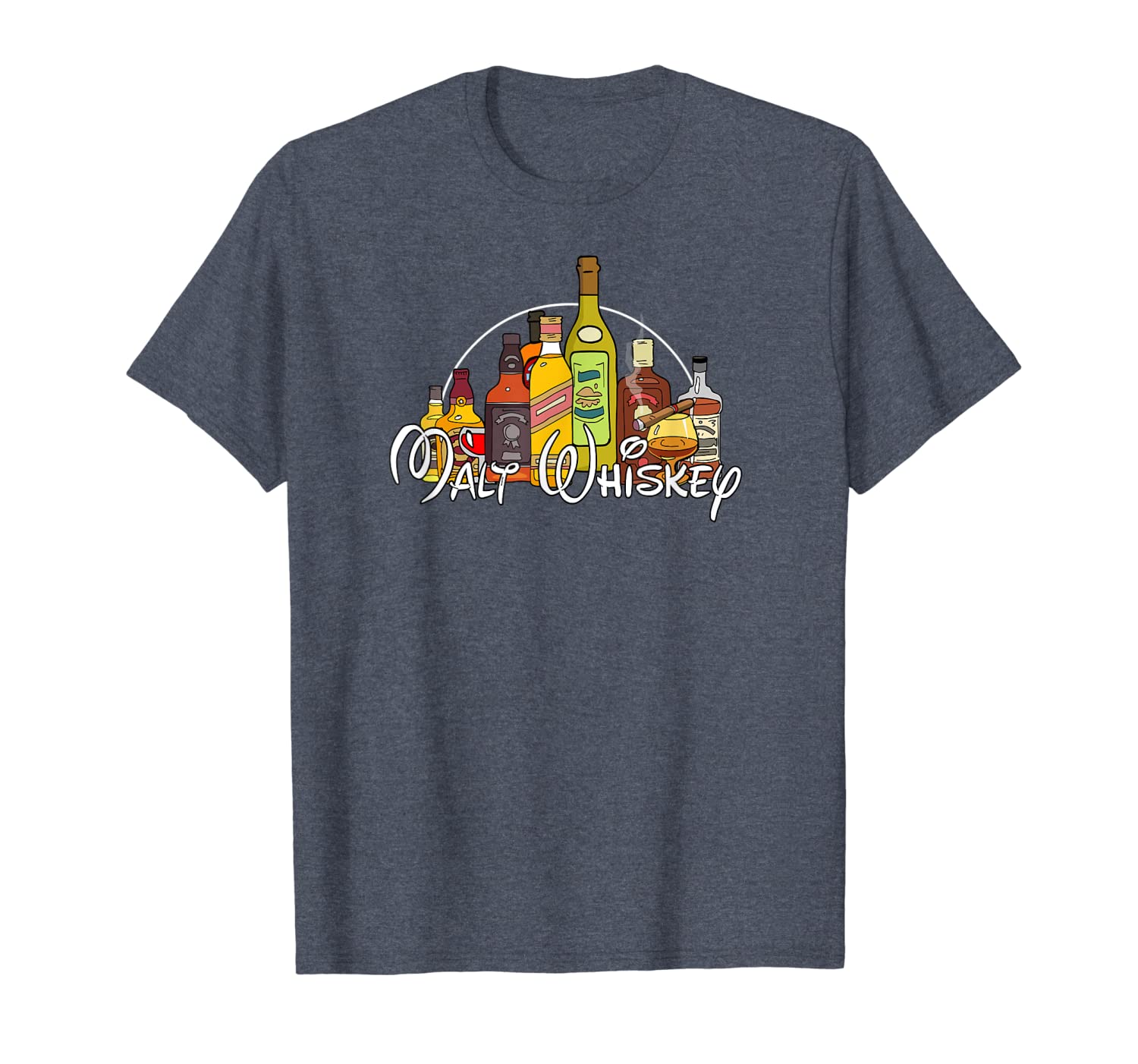 

malt whiskey t-shirt for men woman 5 colors, White;black