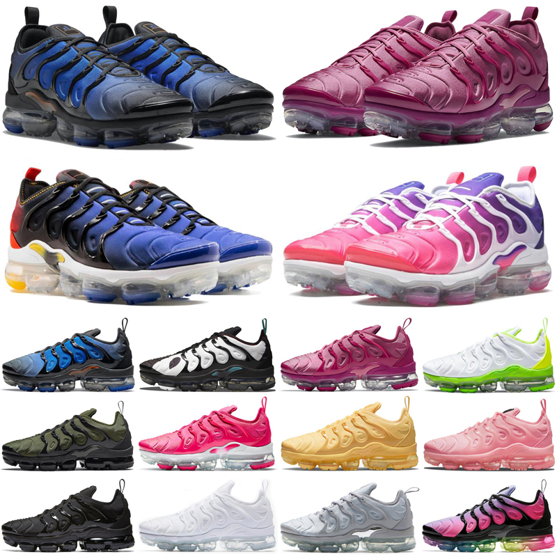 

tn plus men running shoes tns tnplus ultra triple black white Swingman Bubblegum mens trainers sports sneakers runners wholesale, #30 white volt 40-47