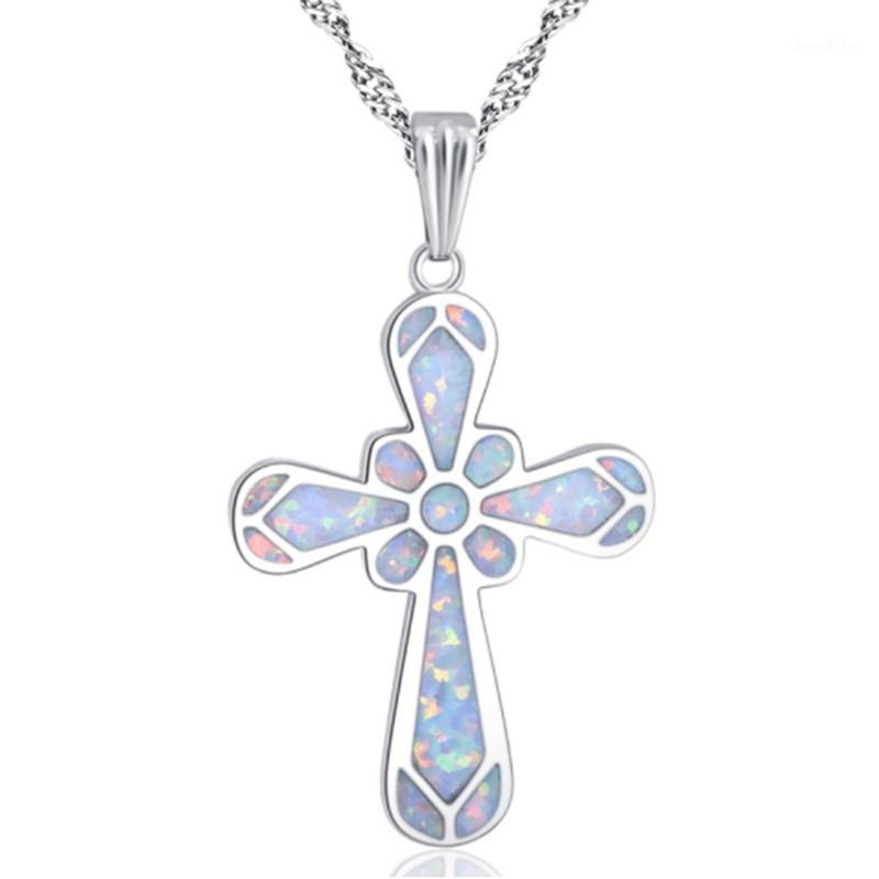 

Chains Fashion Exquisite Romantic Temperament Women's Birthday Gift Zircon Cross Necklace Anniversary Jewelry Wholesale