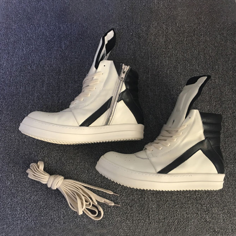 

High Quality Cowhide Mens Ankle Boots Casual Lace Up Round Toe Genuine Leather Men Shoes Plus Size, Size chart