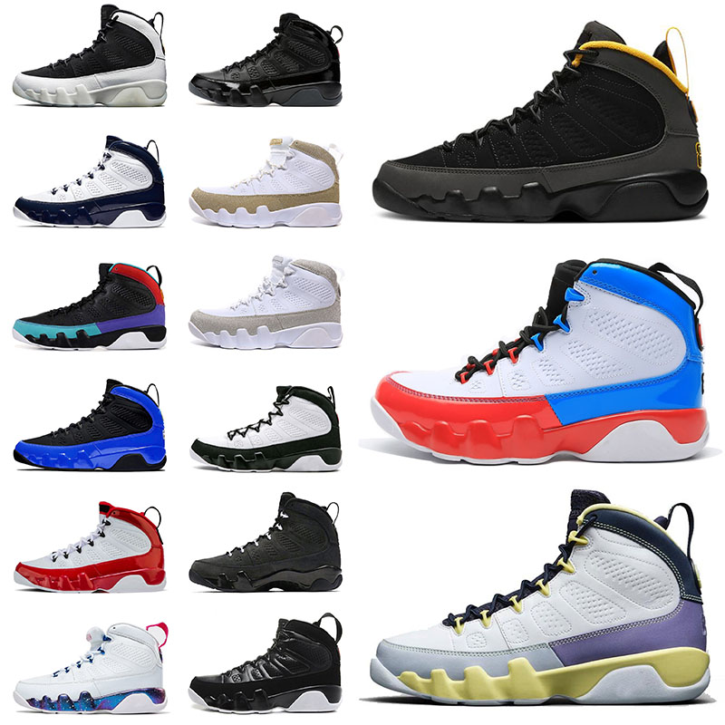 

2021 new jumpman 9 9s men basketball shoes cactus flower university gold gym red UNC racer blue bred space jam mens sneakers trainers, C2 unc
