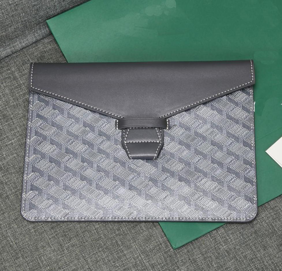 

Clutch Bags Women's bag goya Briefcase Place the tablet Envelope package documents Toiletry Pouch Protection Makeup Clutch Cosmetic z2, Black/brown