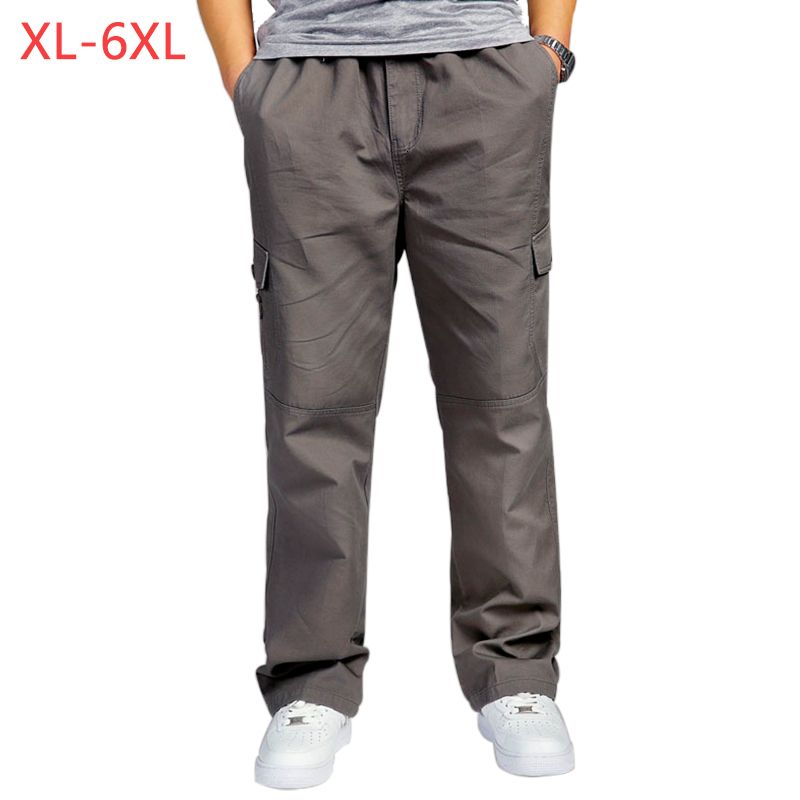 

2021 New -6xl Male Outdoors Cotton Overalls Pants Army Tactical Combat Trousers Men Multi Pocket Workout Joggers Clothing Reem, Khaki