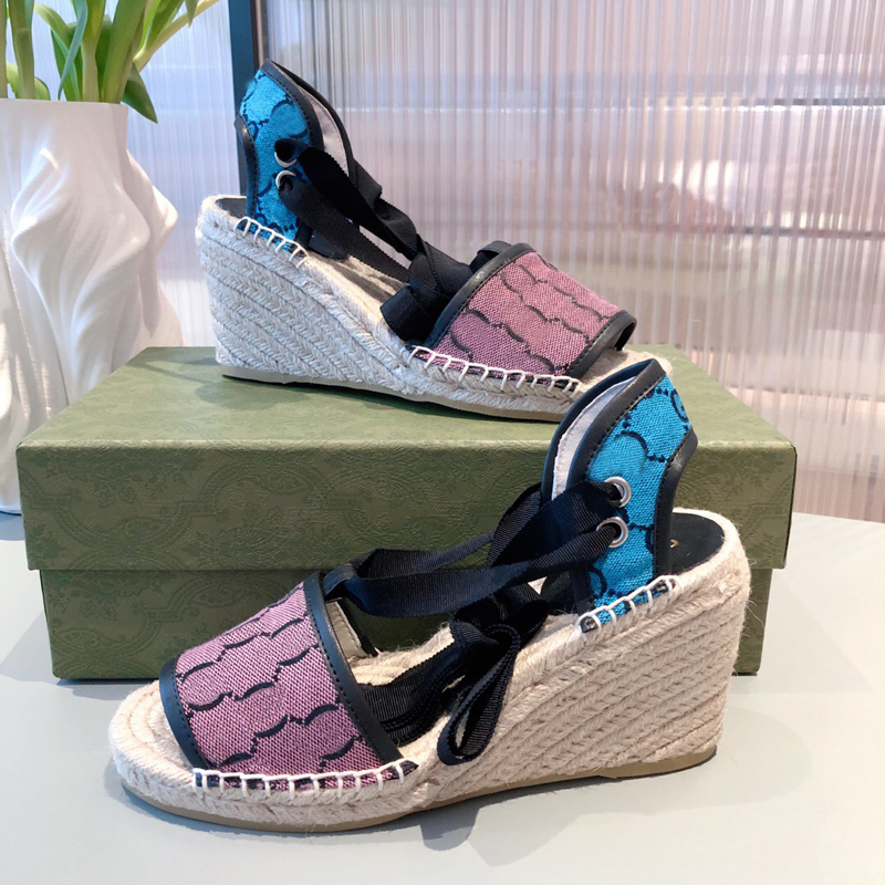 

fashion women's classic flip flops ladies wedge wedding shoes sandals summer with original box, Black