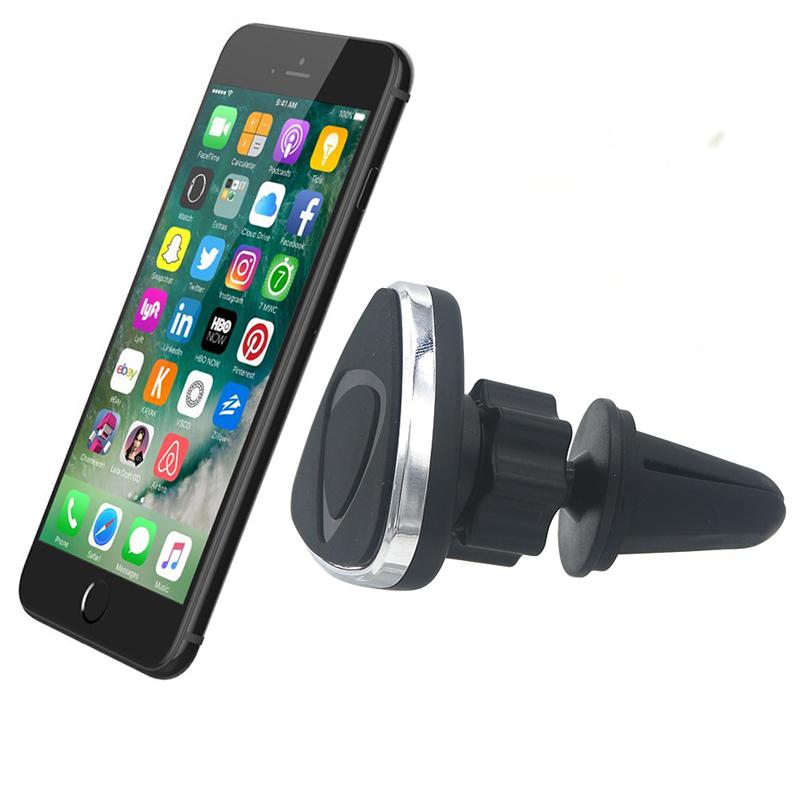 

Cell Phone Mounts & Holders Universal Mobile Holder Magnetic Car Air Vent Mount Smartphone Stand Magnet Support Cellphone Telephone GPS Acce