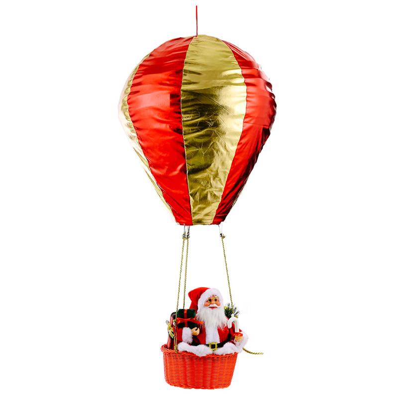 

Christmas Decorations 1PC Xmas Atmosphere Hung Ceiling Decor Santa Claus Air Balloon Ornament