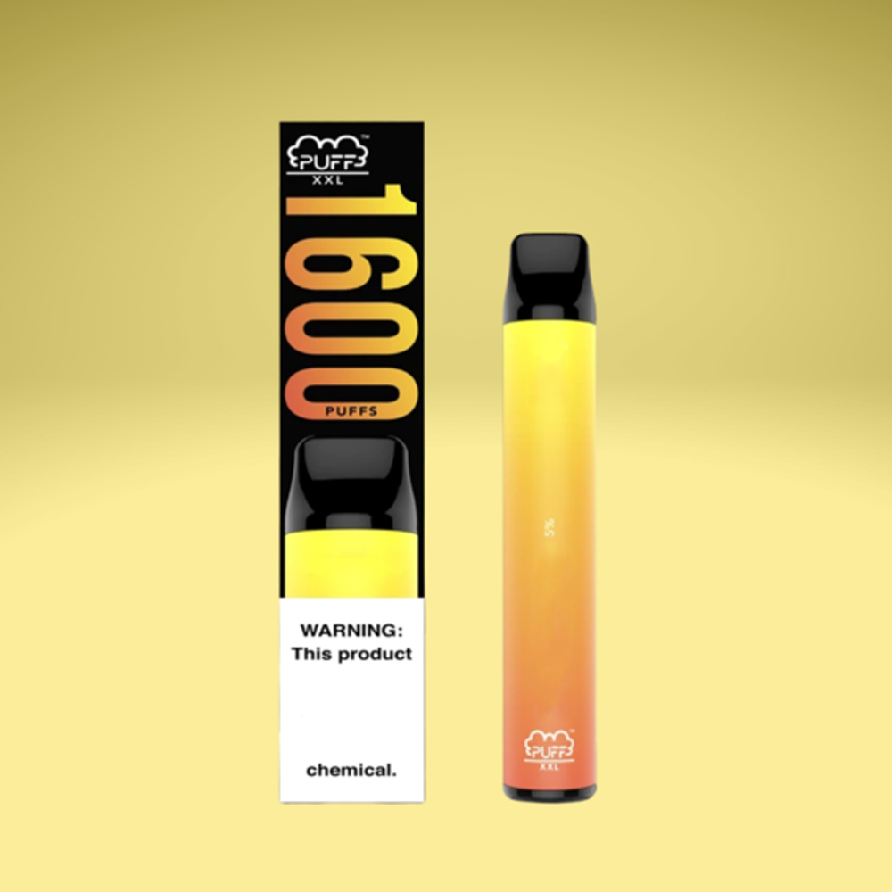 

Puff XXL electronic cigarette Disposable Vape cigarettes kit pen pods 1000mAh Device Battery 6.5ml Cartridges 1600 Puffs Prefilled vapor pens