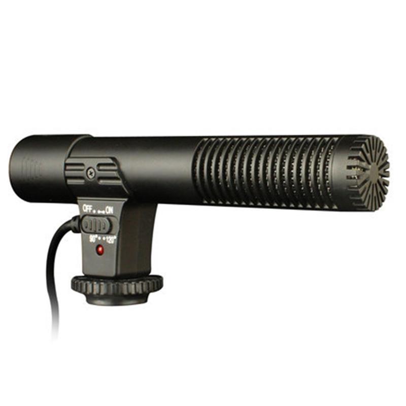 

3.5mm Stereo Camera Microphone for Nikon Canon SLR Camera VLOG Photography Interview Digital Video Recording Microphone