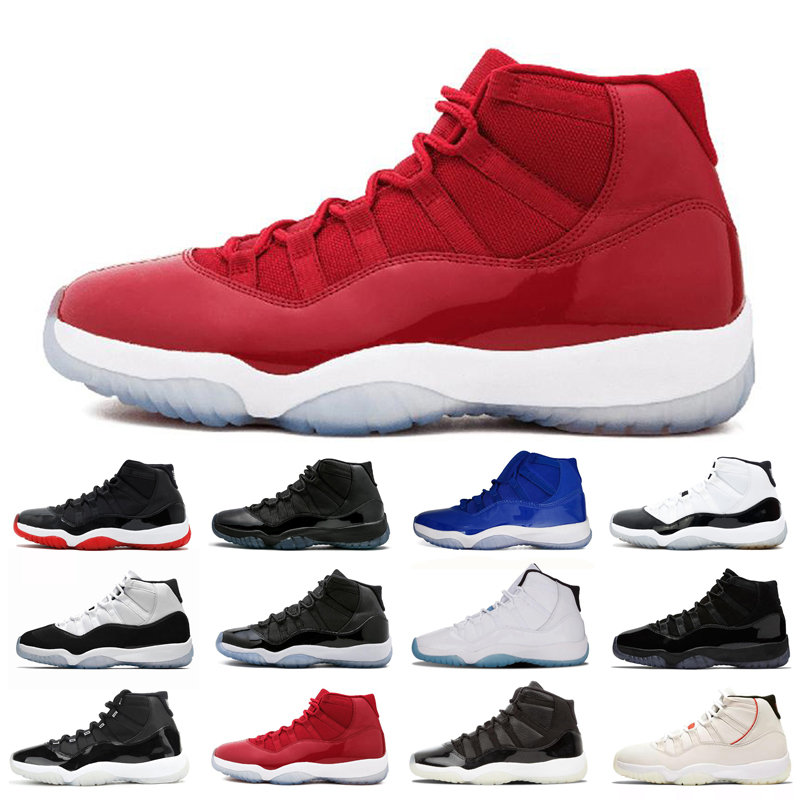 

new men 11 basketball shoes 11s 25th Gamma 23 45 Tint gym red Midnight Navy PRM Heiress sneakers Jogging Runner, Space jam