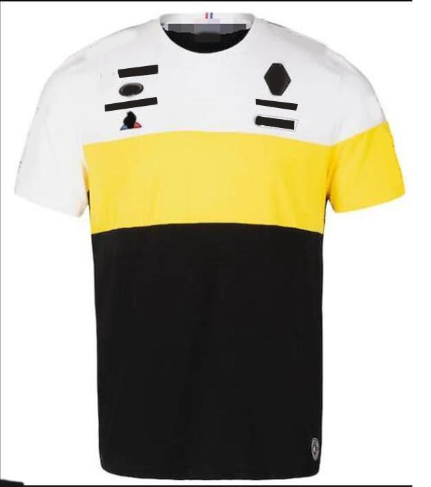F1 team racing T-shirt, polyester quick-drying, MKL fans, round neck short sleeve, downhill jersey, the same style customization-image-659737388