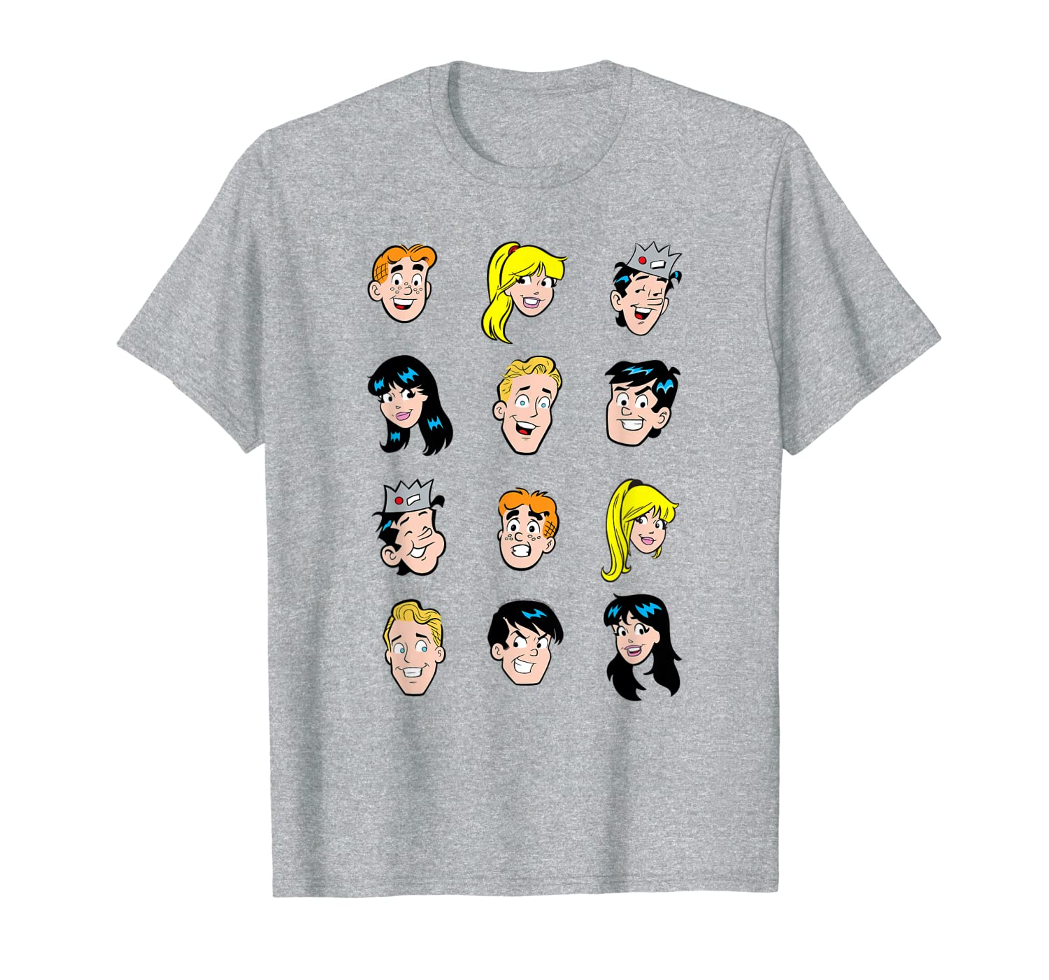 Archie Group Heads T-Shirt-image-702208107