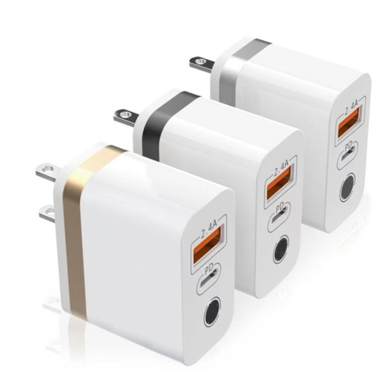

PD 20W USB Type C Charger Fast Charge 20 W 2.4A Type-C Charger For iPhone Xiaomi Travel Wall Phone Charging Adapter