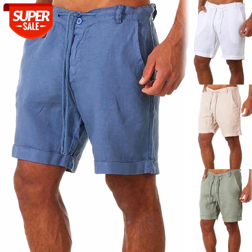 

Men Solid Color Drawstring Shorts Loose Short Pants Fitness Jogger Sweatpants #ka6Z, Black