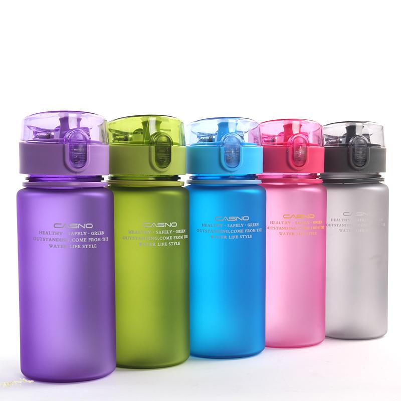 

Water Bottles CASNO 400ml Capacity Drinking Portable Plastic Sport Drink Bottle Bpa Free Botle