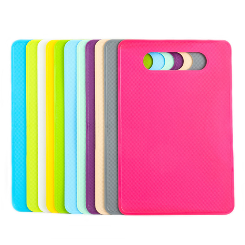 

Kitchen Plastic Vegetable Fruits Bread Cutting Board Outdoor Camping Food Cutting Board Non-slip Kitchen Chopping Blocks