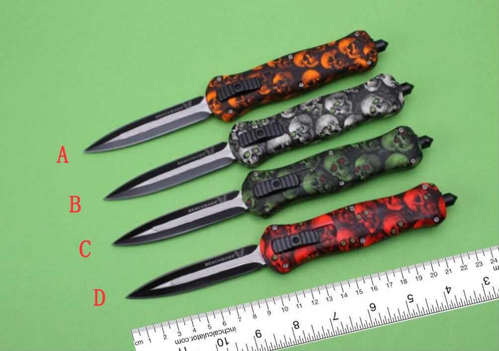 

Benchmade A020 automatic knife AUTO OPEN Blade camping Outdoor EDC Pocket knives BM 4600