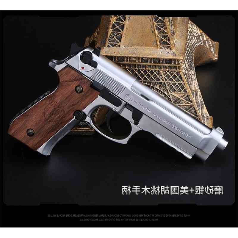 231: 2.05 Beretta m92a1 alloy military simulation metal gun large model toy hand grab can not be fired1-image-749559619