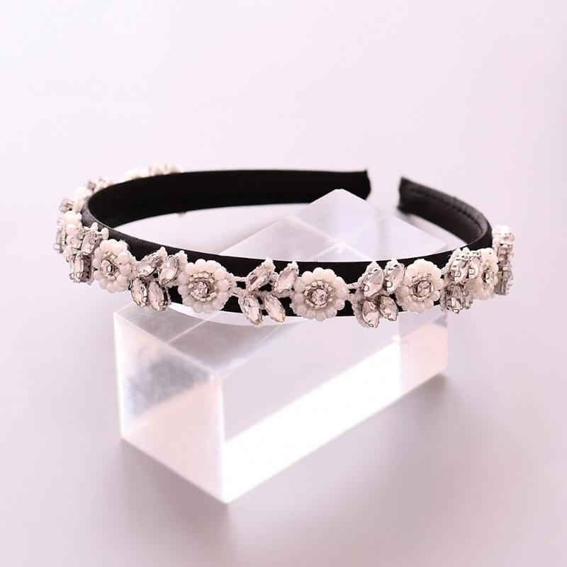 

Hair Clips & Barrettes 100% Handmade Floral Accessories Baroque Jeweled Pearl Hairband Crystal Rhinestone Wedding Headband Flower Bridal Hea, Golden;silver
