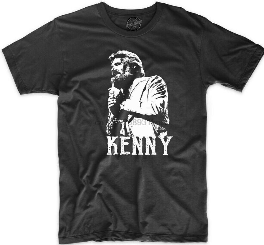 

Men's T-Shirts Kenny Rogers Classic T-Shirt S-2XL, White;black