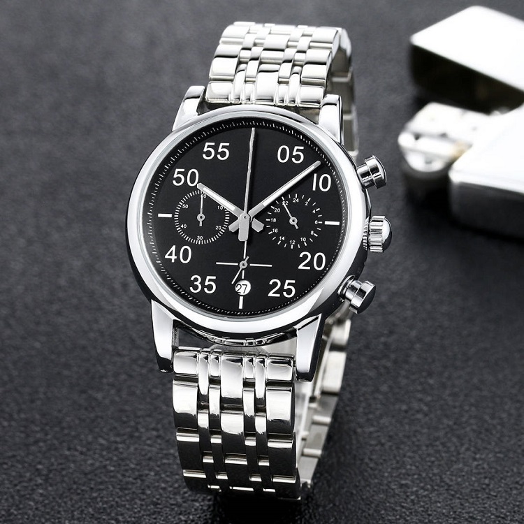 

2022 high quality Luxury Watches Six stitches All dials working Quartz designer watch AMN Brand Fashion steel starp montre de luxe