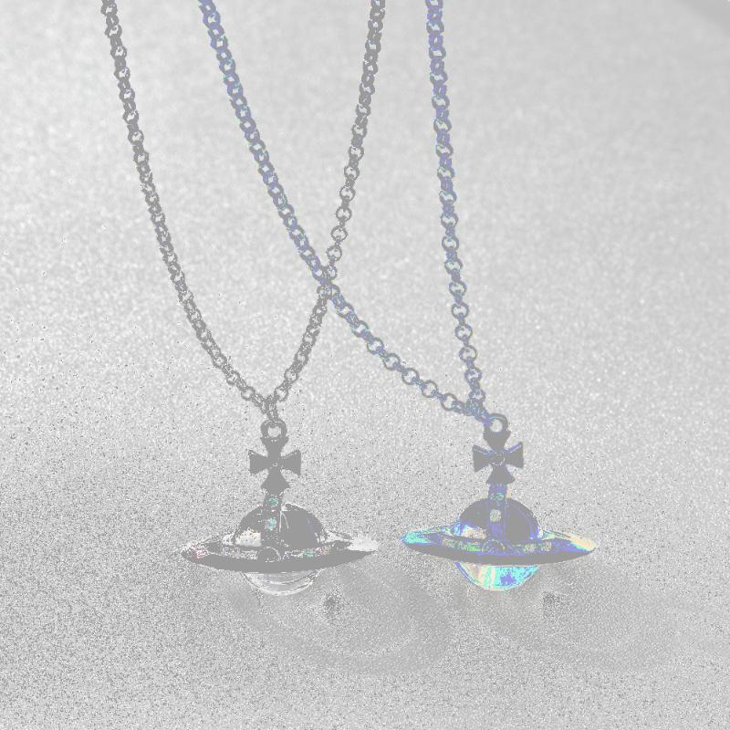 

Pendant Necklaces Collar De Cristal Saturno Para Cosplay, Colgante Anime, Con Cadena Larga, Honjo, Ren, Nanela, El Mismo Punto, Silver