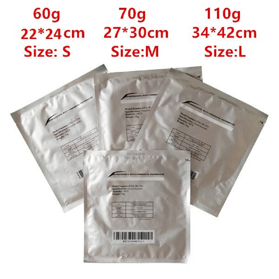 

cryolipolysis antifreeze membrane antifreeze pads cryo pad freeze fats anti freeze membranes fat freeze membranes 60g 70g 110g