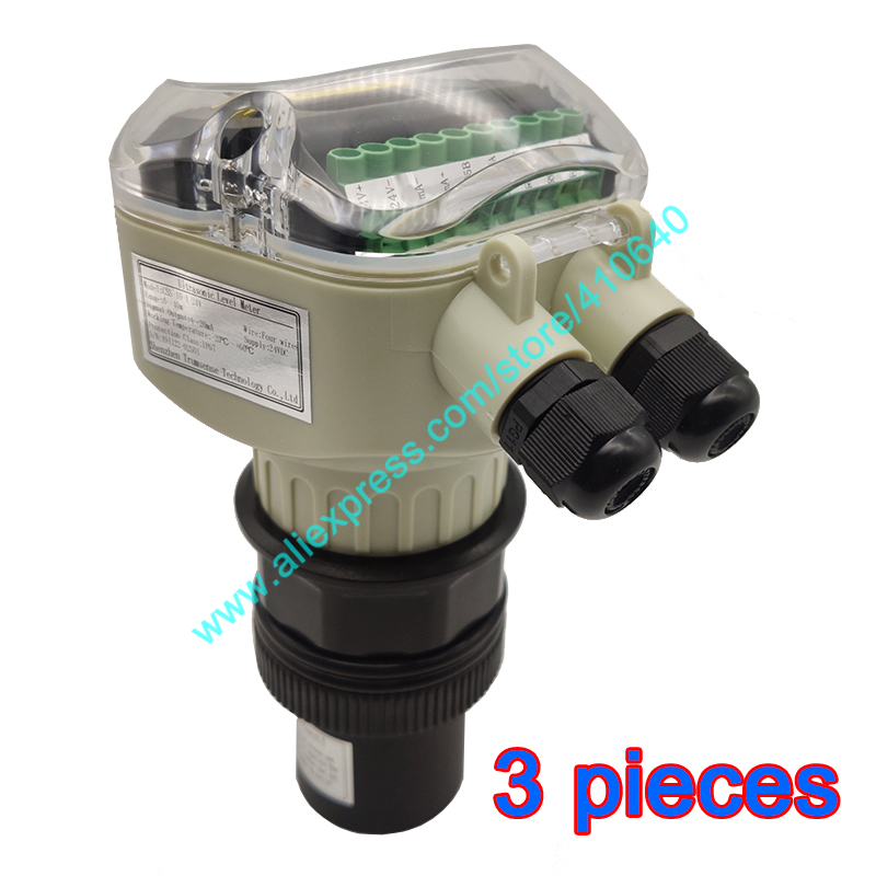 Contactless Type 4 to 20 mA Output 10 M Range DC 24v Multifunction Ultrasonic Water Level Meter Ultrasonic Liquid Level Gauge-image-654010525