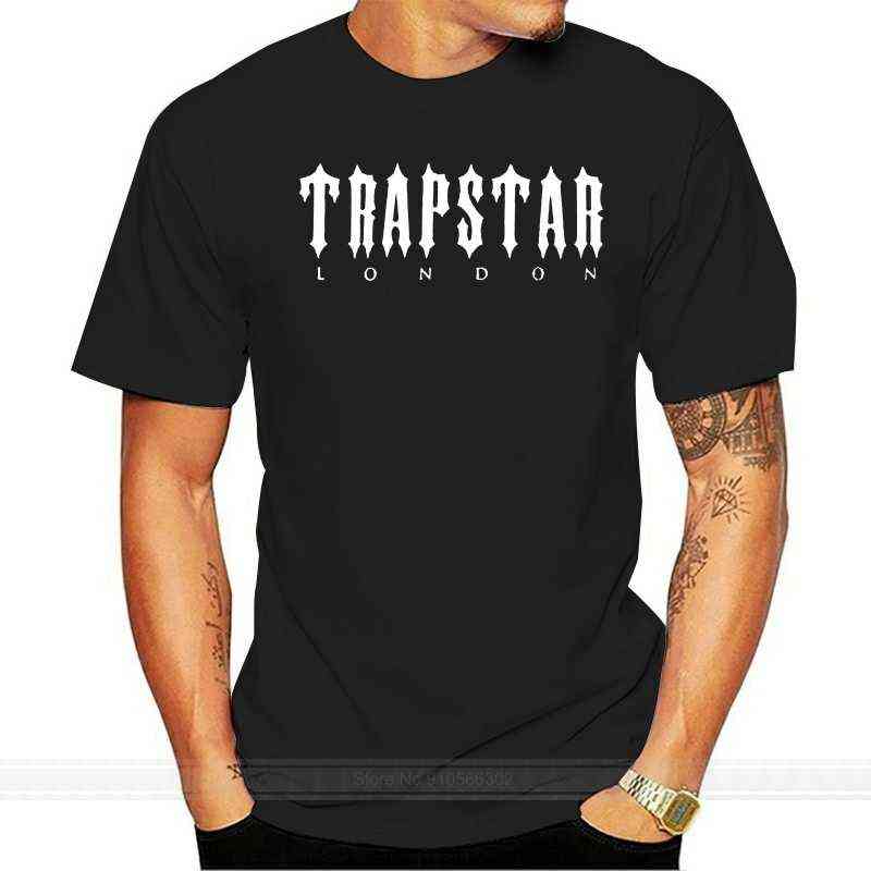 

Trapstar London men's and women's T-shirts, fashion, cotton, brand, s-5xl, new, LIMITED G1209, Beige