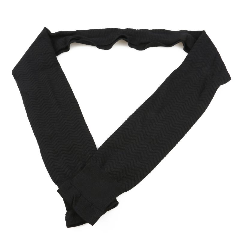 

Fingerless Gloves Women Seamless Slimming Arm Shaping Sleeves Shaper (Black)