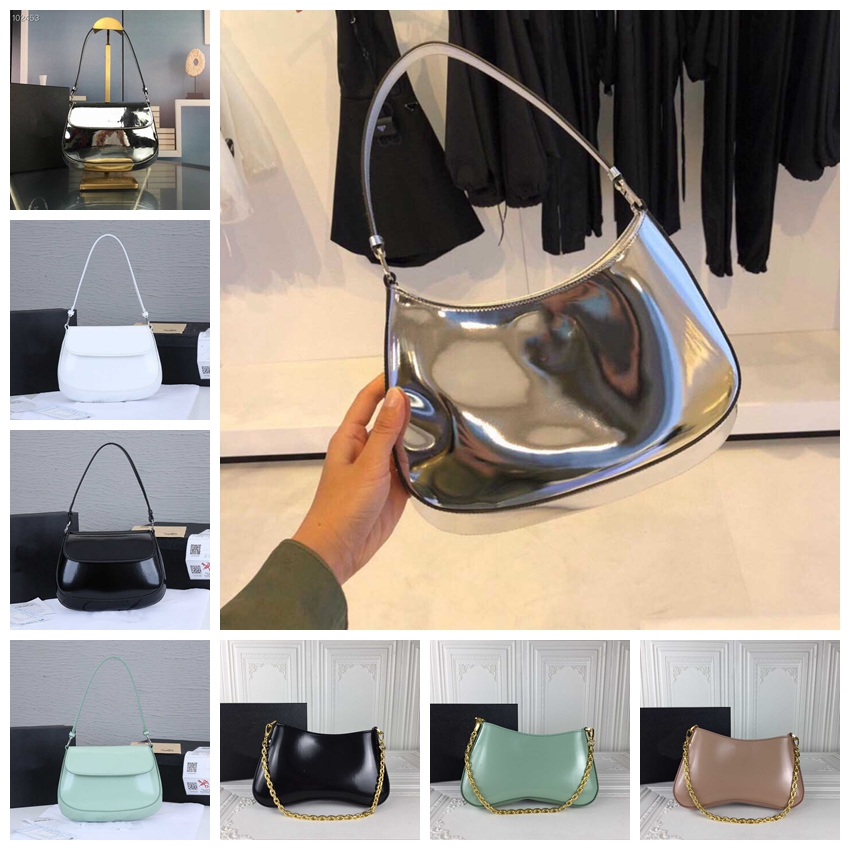 

2021 Fashion woman bag womens Shoulder Bags Handbags Luxurys Designers Bags Crossbody Bag Backpack Totes Cleo Brushed Leather Shoulder Bag, For more styles