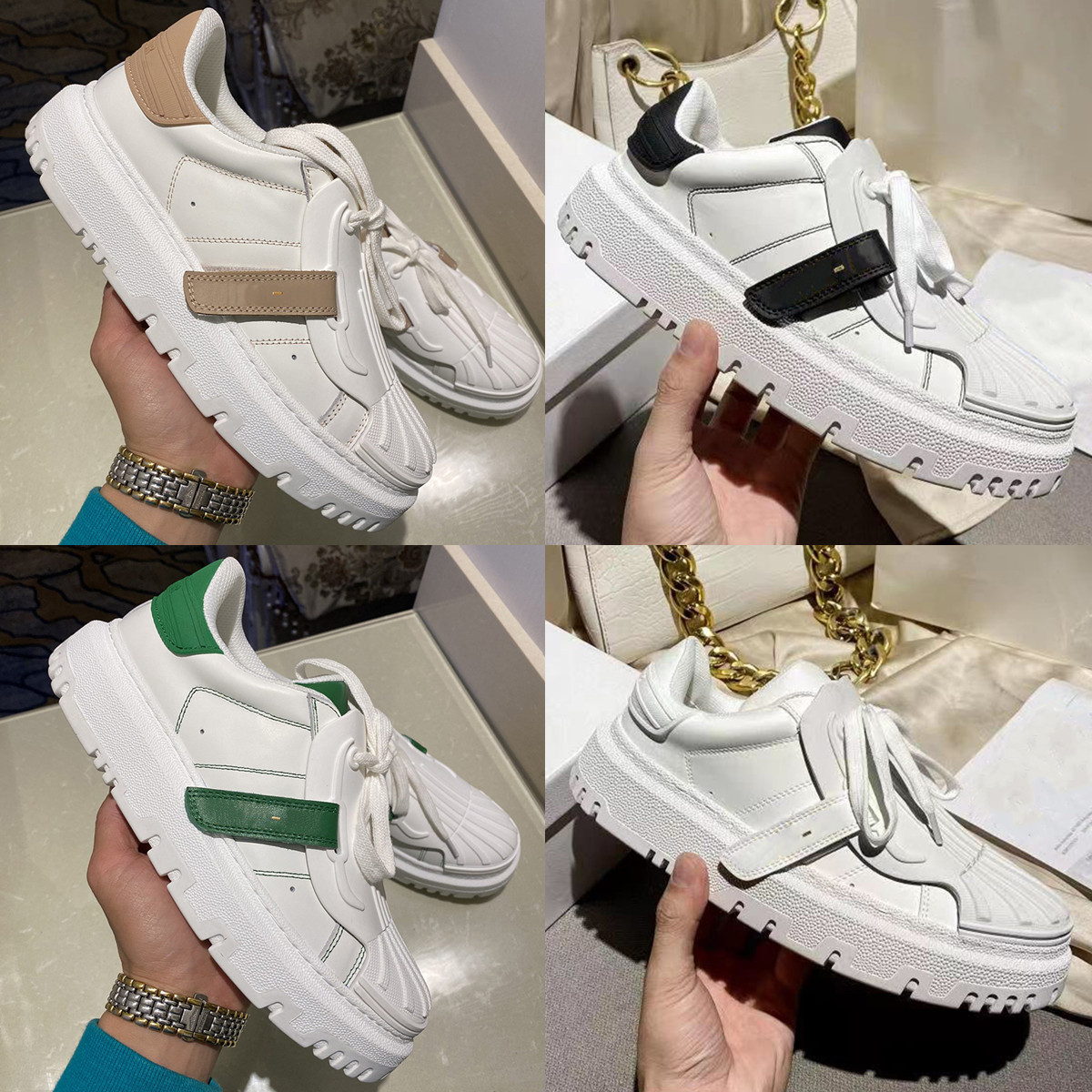 

2021 high-end designer women's shoes designer high-quality canvas casual shoes spring and autumn fashionable and comfortable outdoor platfor, Box
