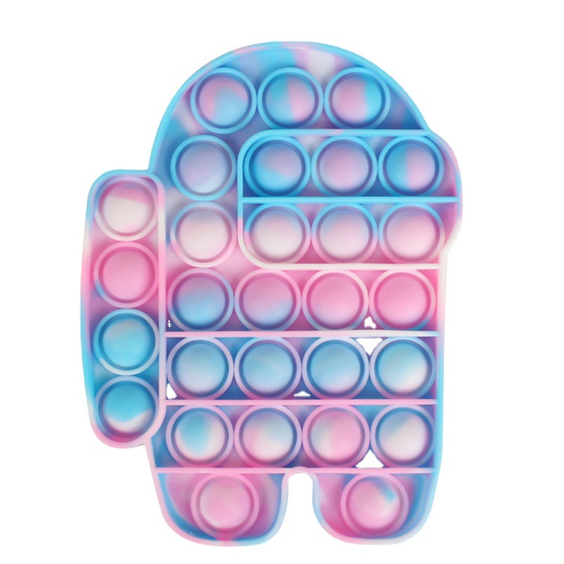 

SZ001 Christmas Halloween Party Favor Gifts Push Bubble Fidget Toys Adult Relief Toy Antistress Pop Soft Squishy Anti-Stress Gift Anti Stress Box 100pcs