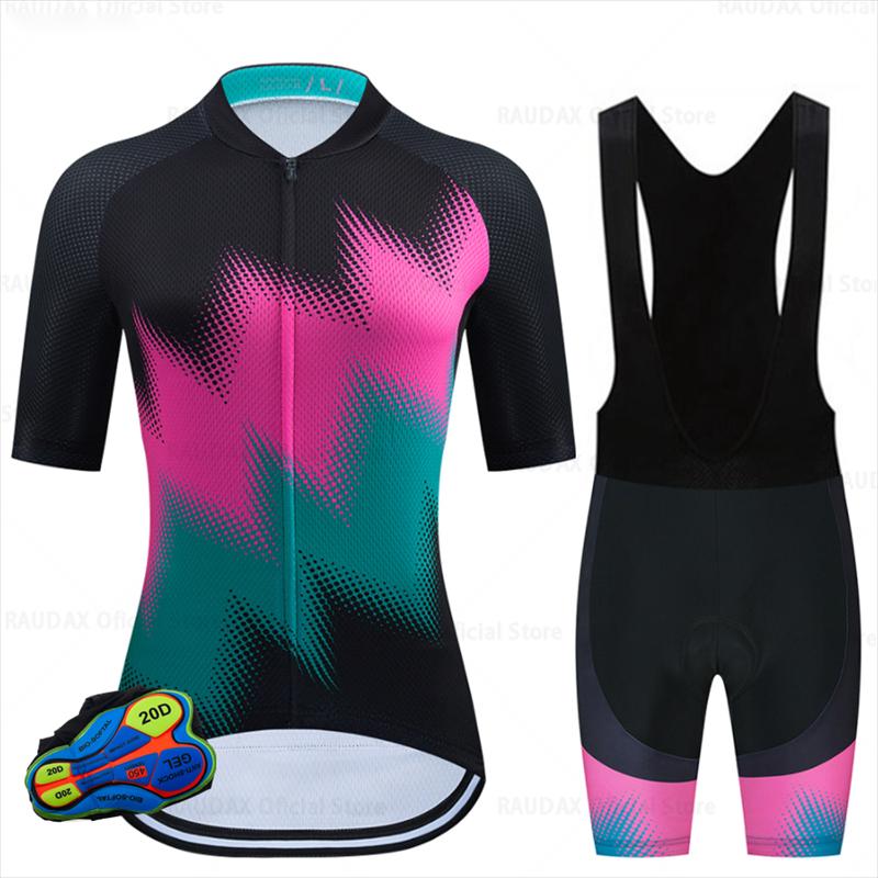

Racing Sets Clothing Short Sleeve Custom Cycling Wholesale High Quality Jersey OEM Team Design Women, Black;blue