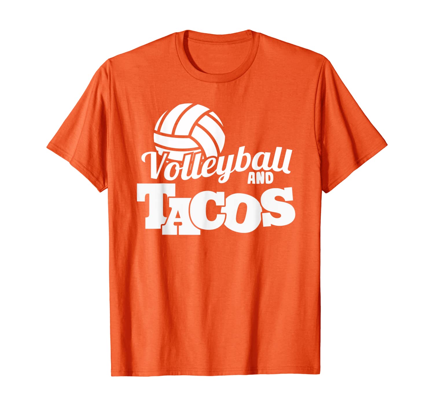 

Volleyball T-Shirt Funny Tacos Shirt Players Life Gift, White;black