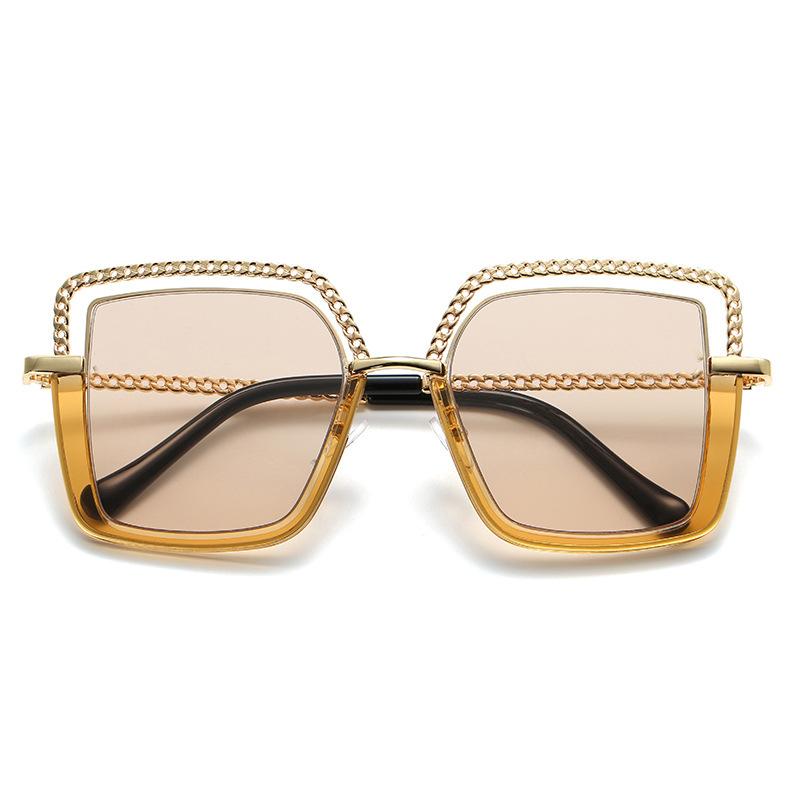 

Sunglasses Square Retro Women Design Vintage Sun Glasses Fashion Letter Frame Eyewear Unisex UV400 Oculos Feminino