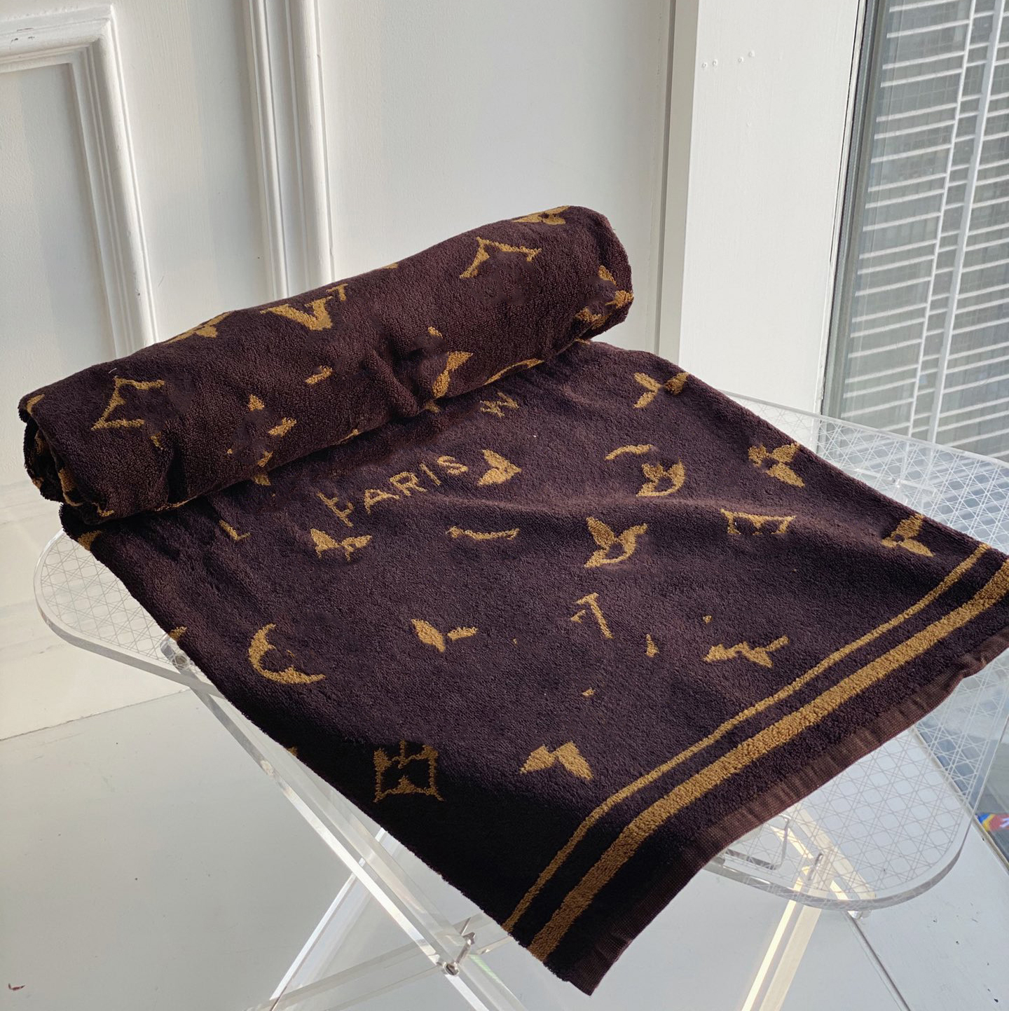 

Designers Beach Towel cotton High quality Bath Towels Letter Pattern, At pic