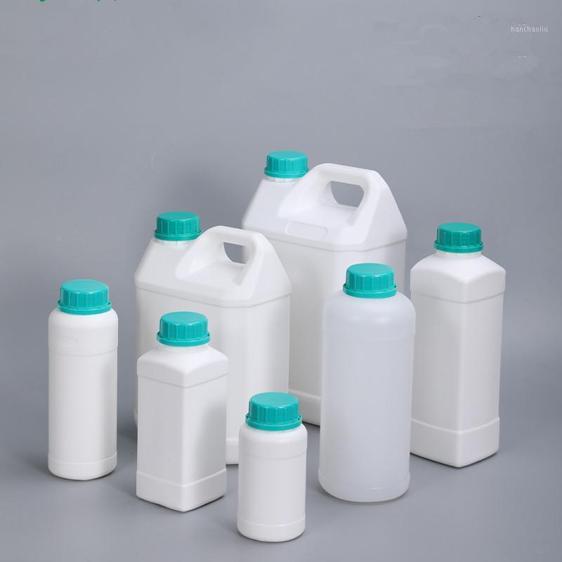 

Storage Bottles & Jars High Quality Plastic Bottle With Blue Cap Food Grade BPA Free Recyclable Refillable Container