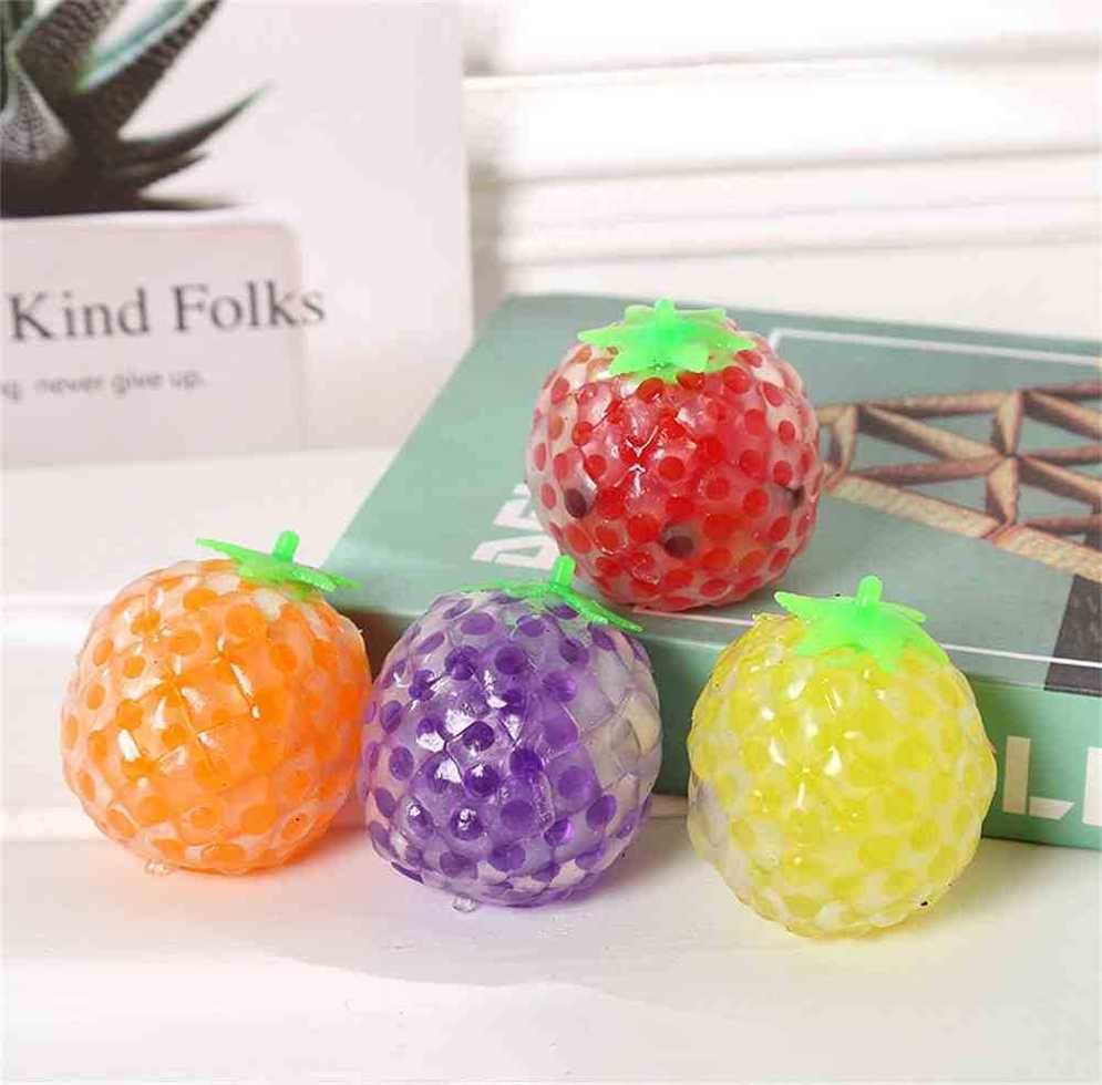 

Fidget Toys Lamp Funny Squishy Gel Glowing Vent Beads Grape Ball Fruit Grape Environmental Protection Trp Strange Toys Autism Anxiety G89R2B1