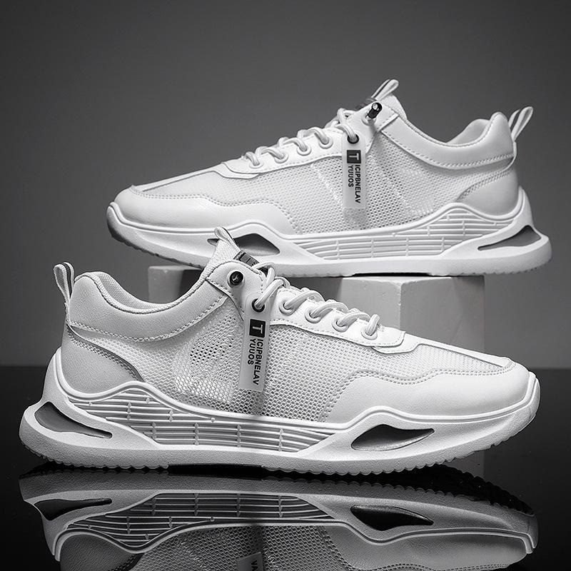 

Unisex Tennis Shoes Outdoor Sports Flat Sneakers Breathble Mesh Sneakers Tennis Player Althletes Wearing Track Shoes Basketball Topshop999, 02